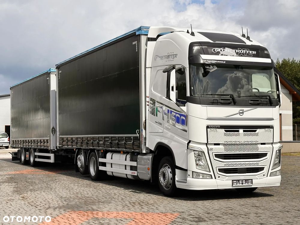 Volvo FH 500 GLOB XXL TANDEM ZESTAW WECON OCYNK SAF  7,72+7,72 - 32