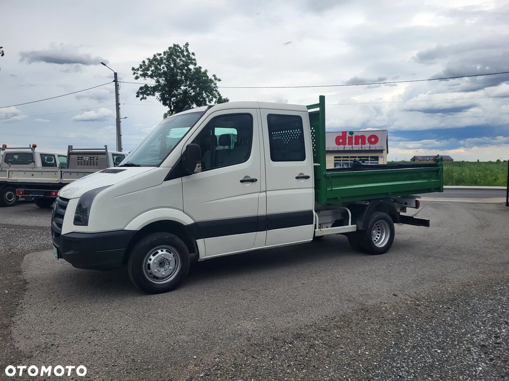 Volkswagen Crafter sprinter doka dmc 3.5 bliźniak netto Wywrotka kipper klima - 11