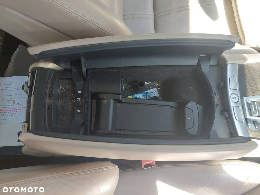 TUNEL ŚRODKOWY PODŁOKIETNIK BMW F01 730D PANEL KLIMATYZACJI SCHOWEK - 2