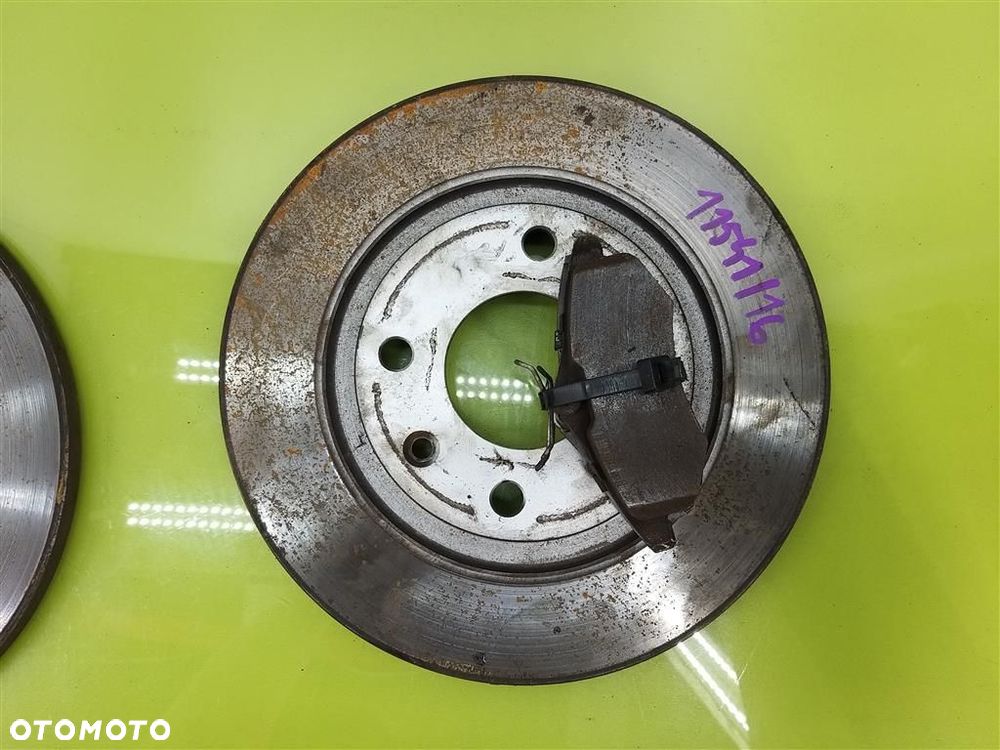 Tarcze hamulcowe PRZÓD klocki komplet Citroen C3 I 2002-2009 1,4 HDI - 3