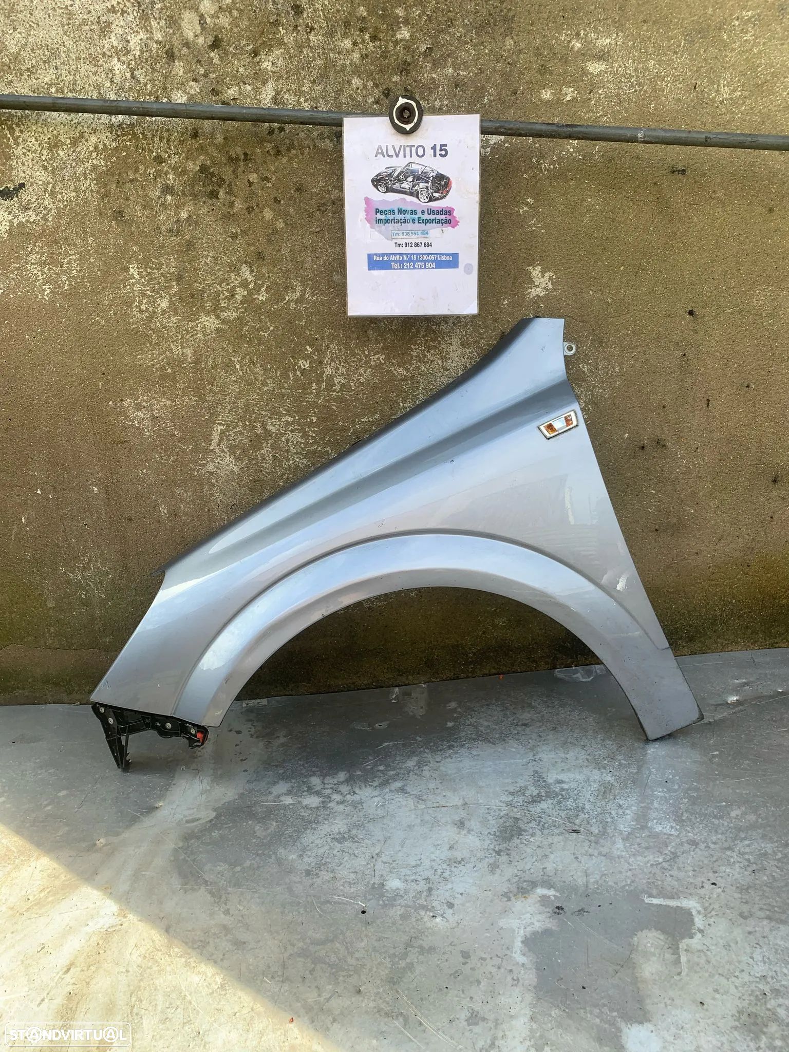 Guarda lamas esquerdo Opel astra H - 1
