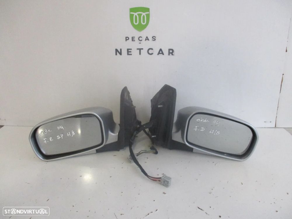retrovisor honda civic hatchback 2004 5 portas - 1