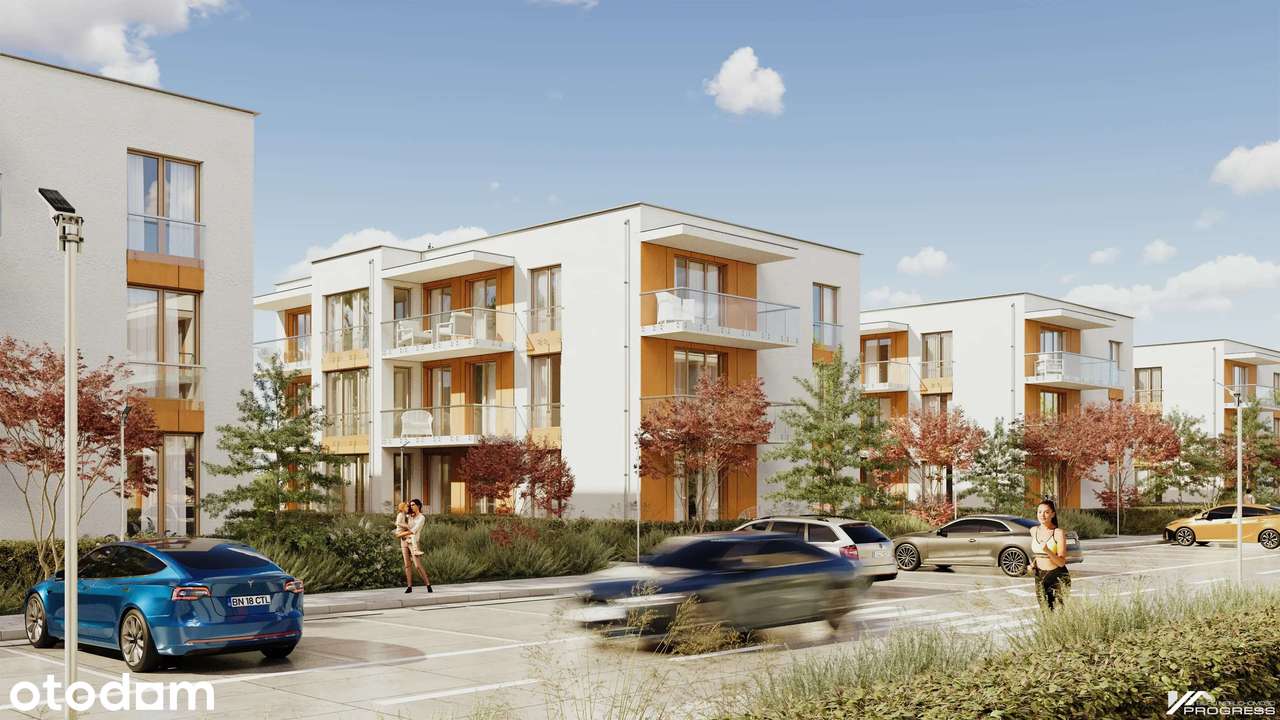 Osiedle Jaworowa Krosno | Mieszkanie 59m2 z ogródkiem i tarasem