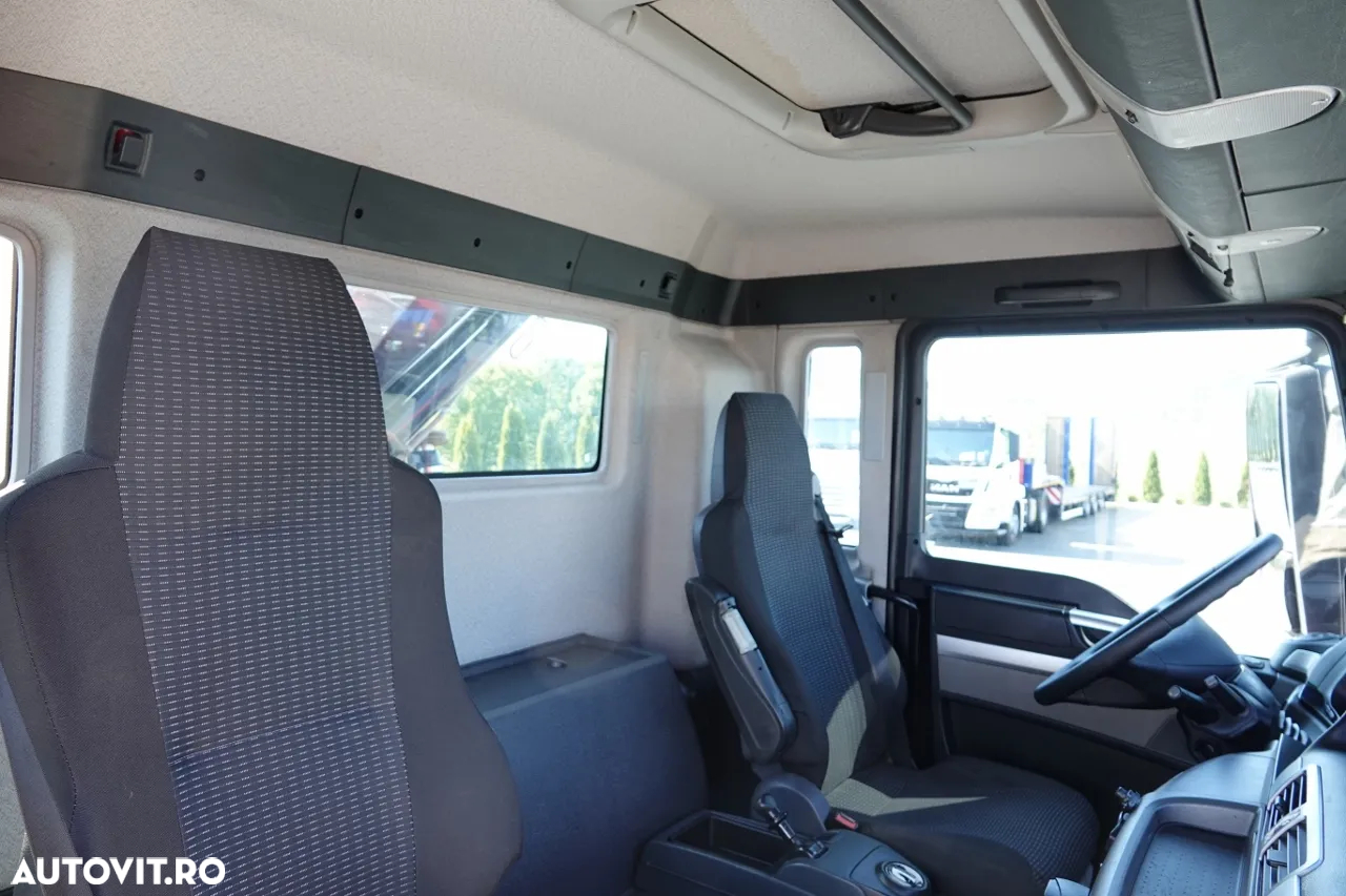 MAN TGS 35.360 / 8x2-4 / REMORCARE + HDS HIAB 166 E-2 / AXIE LIFTATOR / 4 AXI / GAMA HIDRAULICA / TROLIU / ASISTENTA RUTIERA / EURO 5 EEV - 36