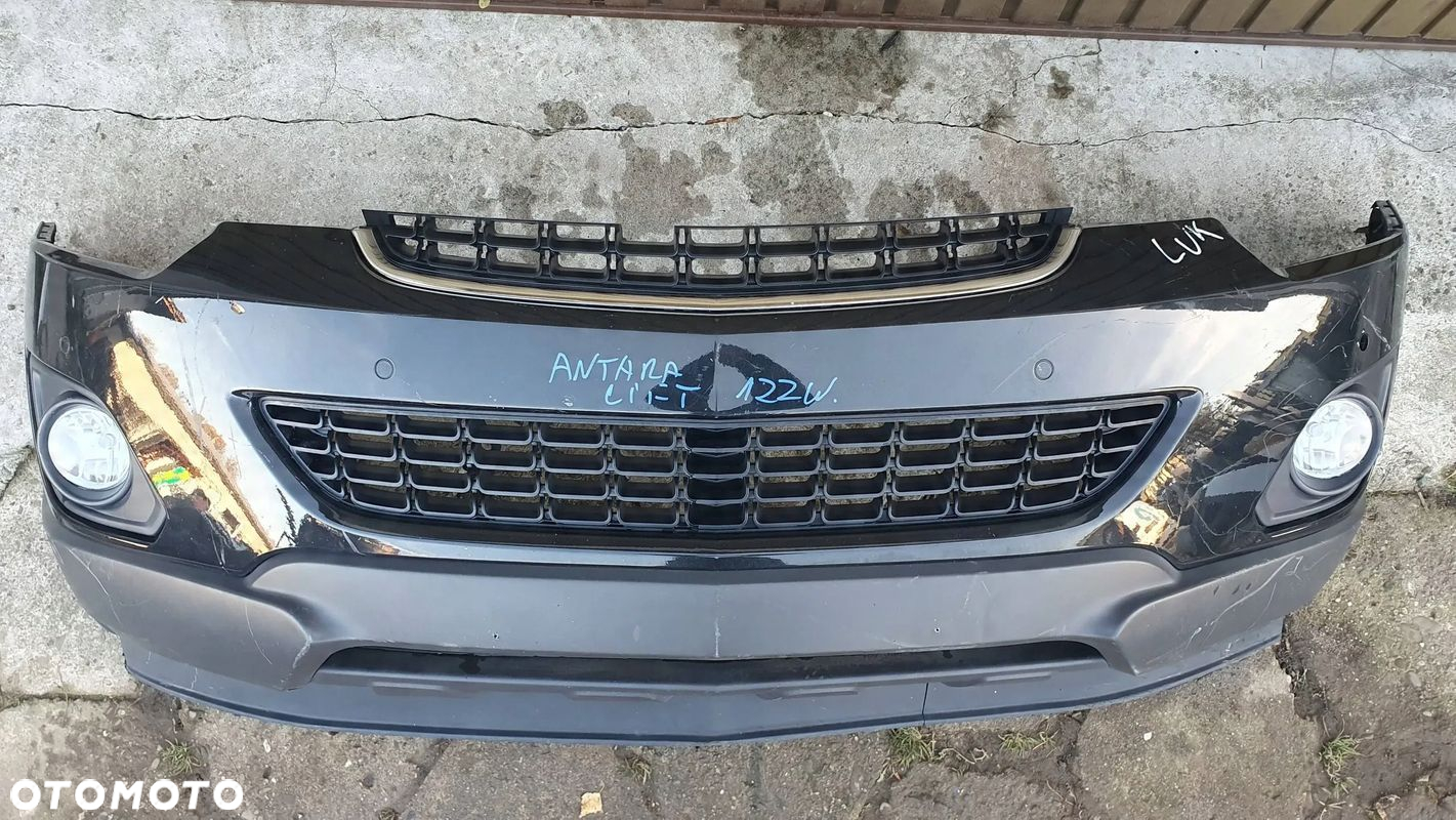 Opel Antara lift 10- zderzak przedni przód $ - 4