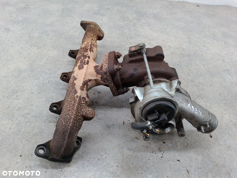 TURBINA Z KOLEKTOREM CITROEN JUMPER I FL 2.2 HDI NISSENS - 5