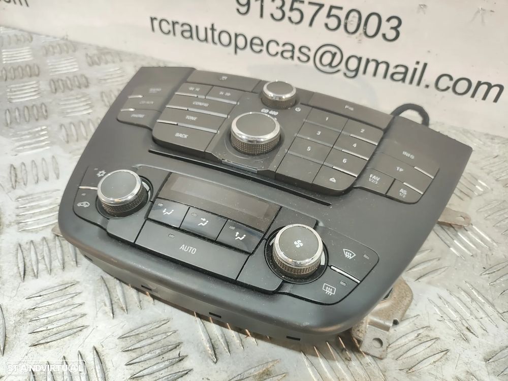 DISPLAY SOFAGEM CHAUFFAGE AR CONDICIONADO AC CLIMATRONIC PAINEL CONTROLO RADIO AUTORADIO OPEL INSIGNIA A G09 GM13321292 GM13273095 - 4