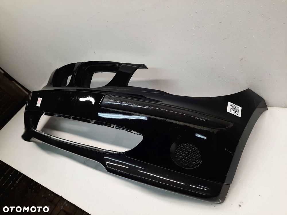 } ZDERZAK PRZÓD PRZEDNI BMW E87 SERIA I 1 BLACK SAPPHIRE CZARNY - 3