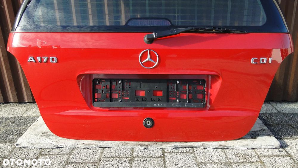 MERCEDES A-KLASA W168 KLAPA BAGAŻNIKA TYŁ TYLNA KOMPLETNA - 8