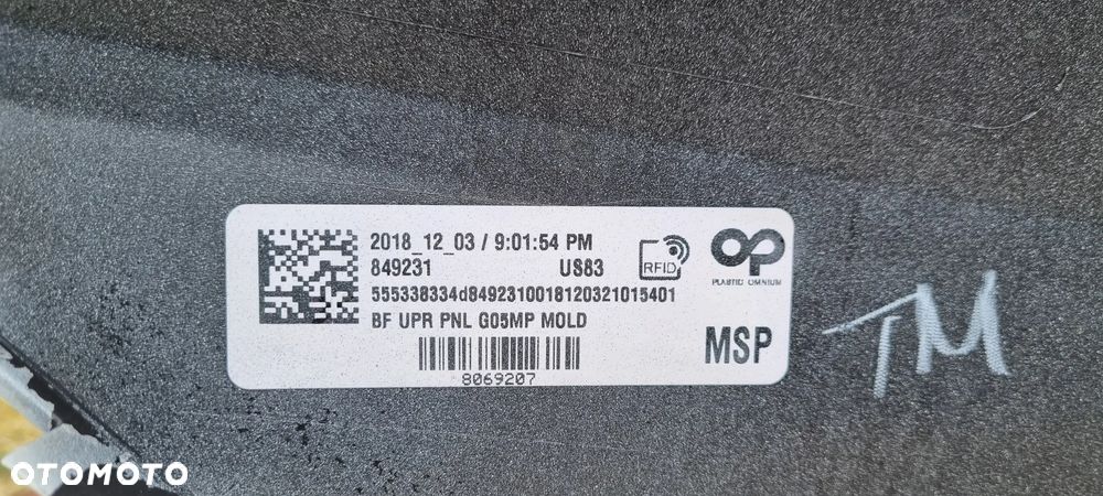 BMW X5 G05 M-PAKIET 2018- Zderzak przód oryginał MB180 - 13