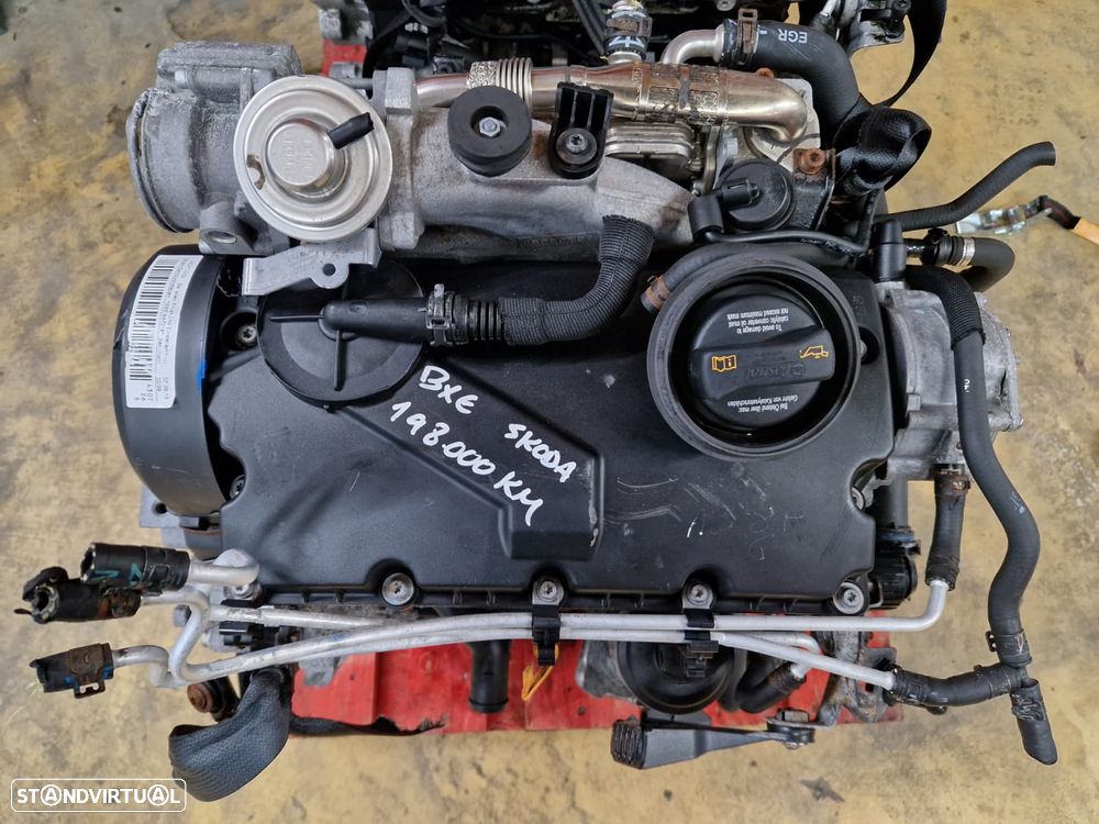 Motor usado BXE SKODA OCTAVIA 1.9 TDI 105CV SEAT LEON ALTEA SKODA GOLF 5 AUDI A3 TOURAN JETTA - 1