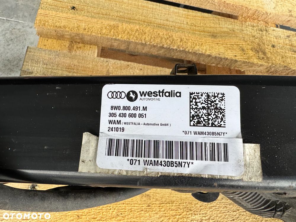 HAK HOLOWNICZY ELEKTRYCZNY AUDI A4 B9 8W0800491M - 12