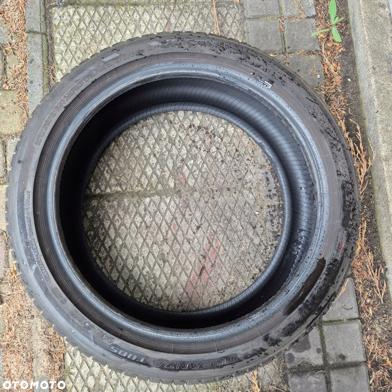 4szt. 2024r Opony letnie Bridgestone Turanza T005 245/40R19 94 W rant ochro - 8