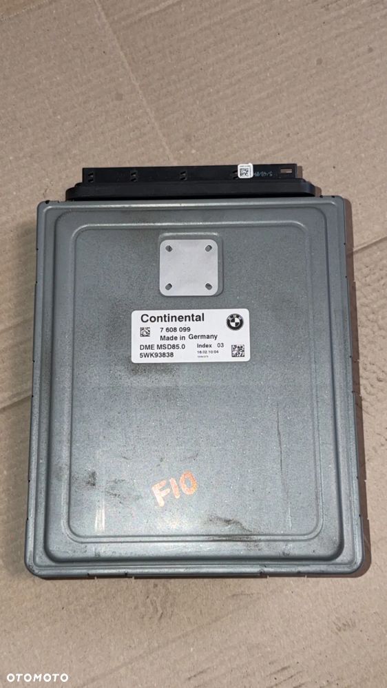KOMPUTER ECU BMW F10 7608099 - 2
