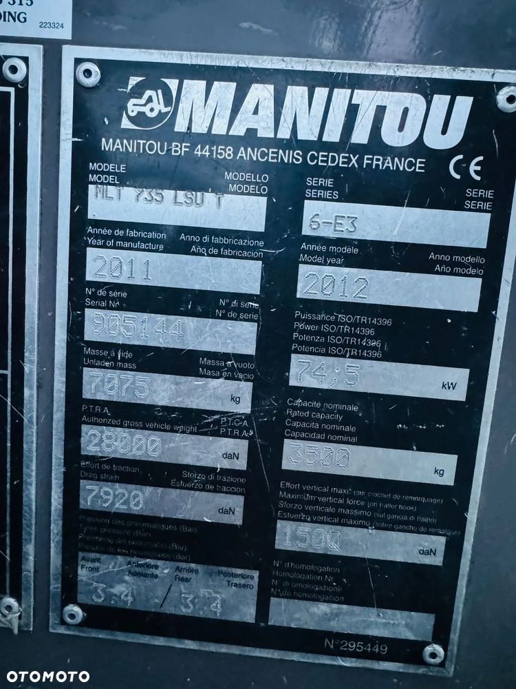 Manitou MLT 735 LSU - 19