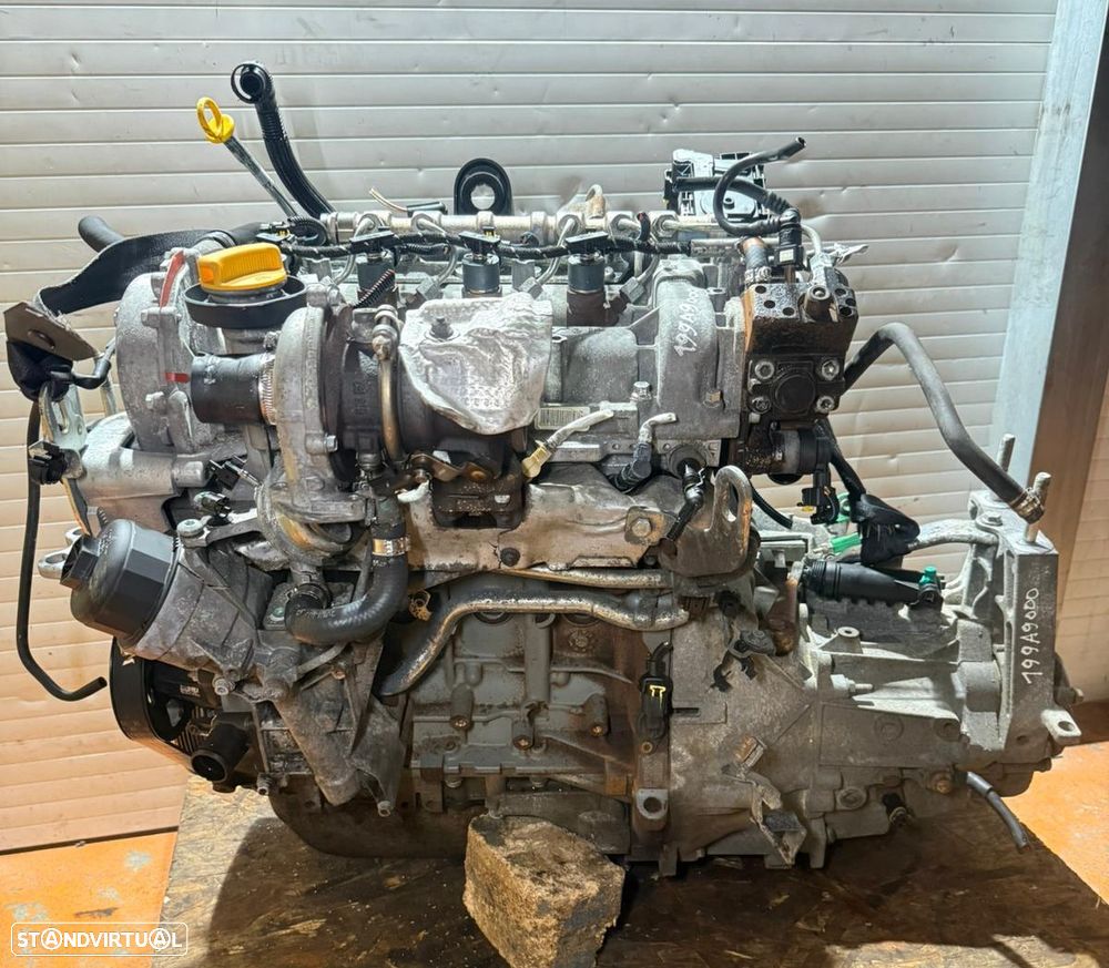 Motor Fiat Fiorino/Citroen Nemo/Peugeot Bipper 1.3 Multijet Ref: 199A9000 - 1