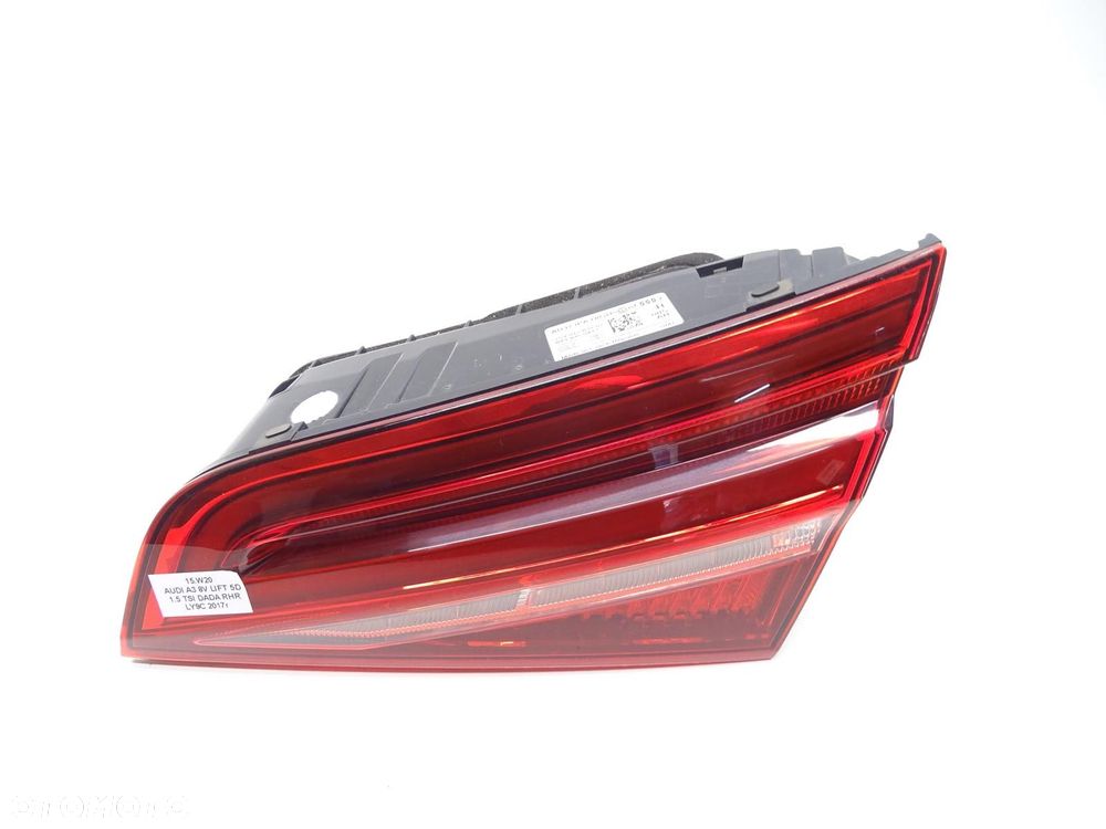 LAMPA PRAWA PRAWY TYŁ TYLNA W KLAPE LED 8V4945094C AUDI A3 8V LIFT 5D SB - 3