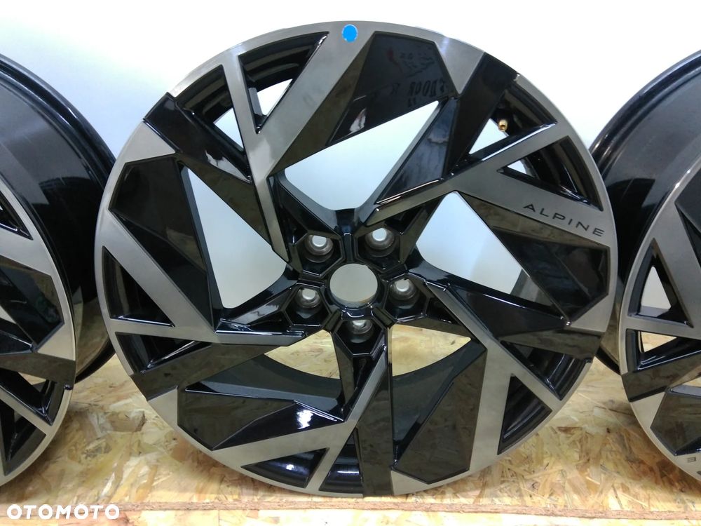 RENAULT ARKANA ALPINE ALUFELGI 403004730R FELGI ALUMINIOWE 19" 7.5J ET35 5X114.3 KOMPLET ALUFELG ALU FELGA - 5