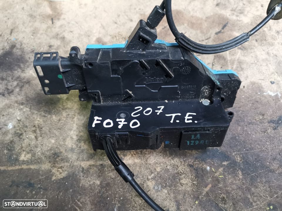 PEUGEOT 207 FECHADURA TRAS ESQ  F070 - 2