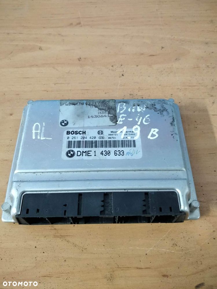 Sterownik komputer silnika BMW E46 1430641 - 1