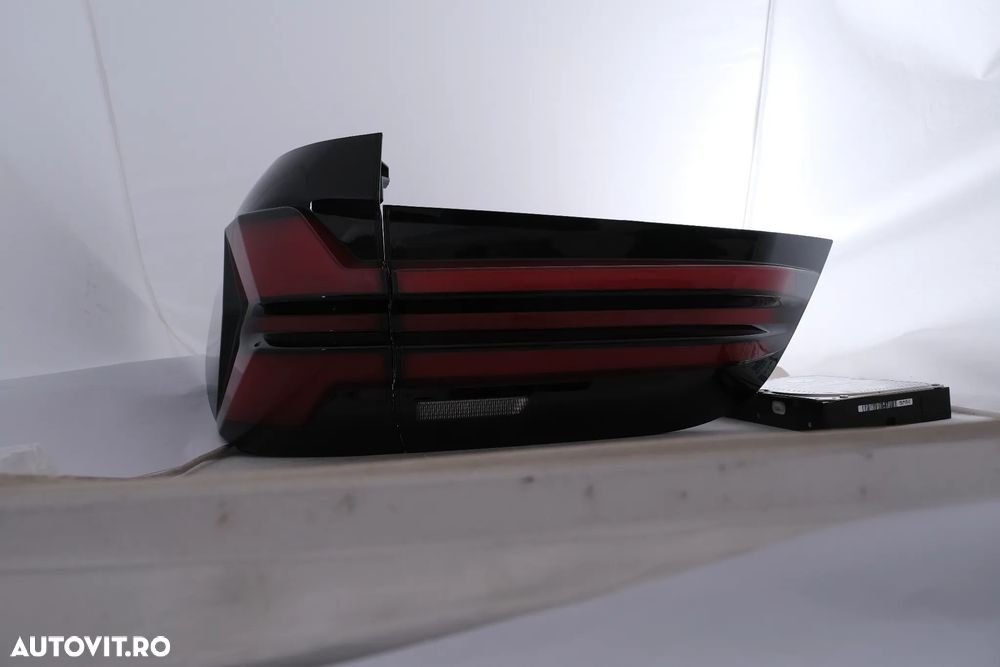 Stopuri Full LED BMW X5 F15 (2013-2018) Conversie la G05 Design - 5