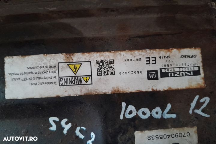 Calculator motor ECU 98025829 / 8980258293 98025829 / 8980258293 Opel - 2