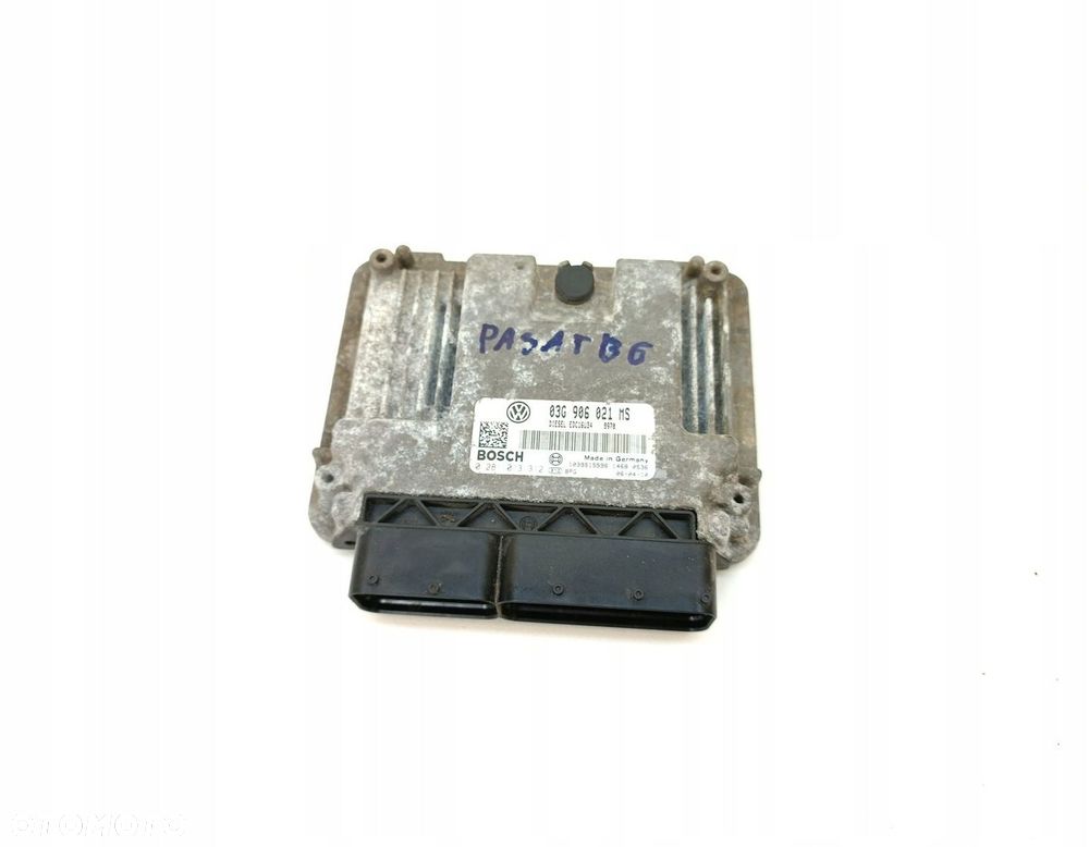KOMPUTER SILNIKA STEROWNIK VW PASSAT B6 2.0 TDI 03G906021MS 0281013312 - 1
