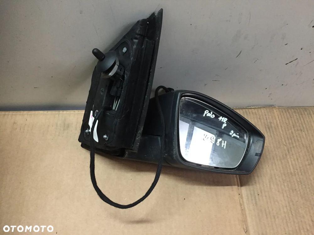 VW POLO 11R LUSTERKO PRAWE MANUALNE 2 PIN - 2