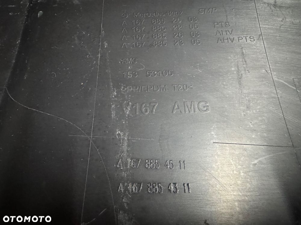 Mercedes GLE W167 AMG DYFUZOR NAKŁADKA ZDERZAKA A1678854511 - 3