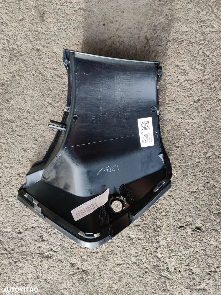 Grila captare aer dreapta bara fata cu locas senzor parcare BMW X3 G01 2017-2025 Cod: 9451142 / 139605-14 - 3