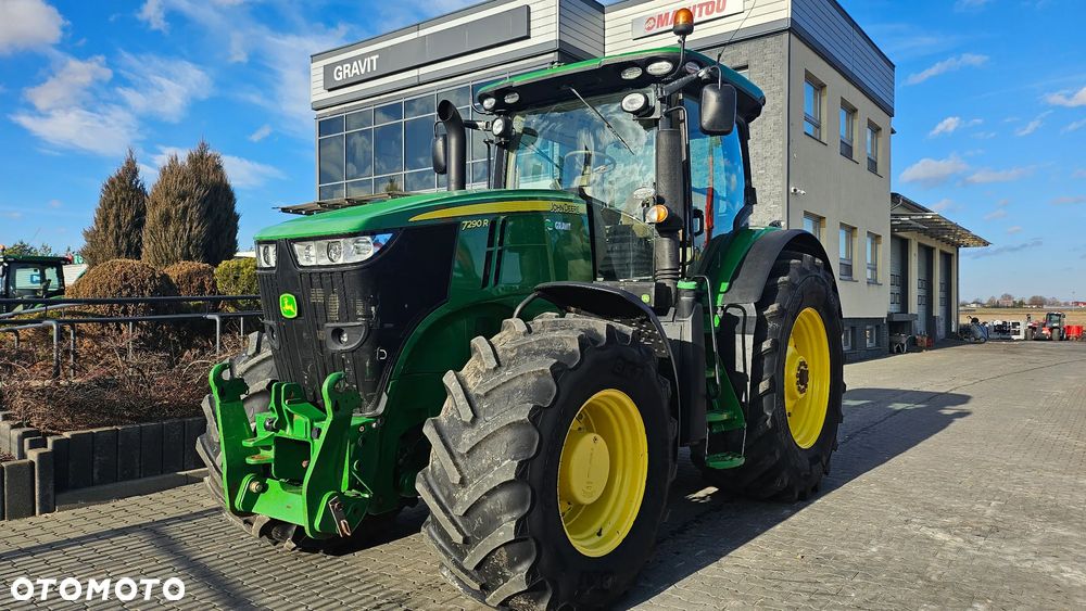 John Deere JD 7290R, AutoPowr 50 km/h, pneumatyka, przedni TUZ i WOM - 3