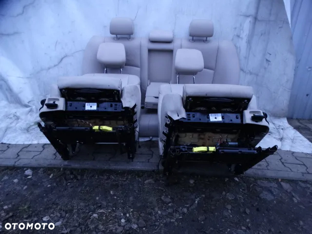 BMW F10 Komfort Mpakiet Fotele Grzane Oyster Boczki Kanapa Siedzisko Oparcie Boczek Fotel - 10