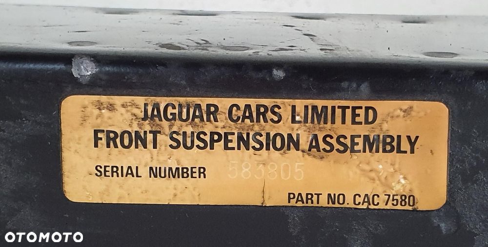 WÓZEK SANKI BELKA TRAWERS PRZÓD JAGUAR XJR X300 - 3