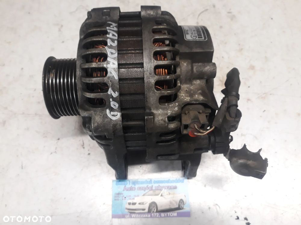 ALTERNATOR MAZDA 6  2,0 CITD  2004r  90A A3TB4981 - 1