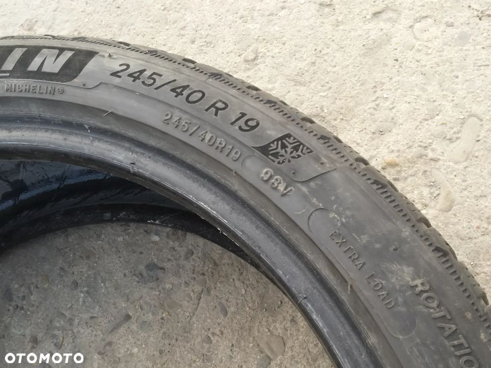 19” - MICHELIN - 245/40 r19 cali - ZIMOWE Opony Pilot ALPIN 5 - stan BDB - GWARANCJA ! + Możliwy MONTAŻ !! - 3