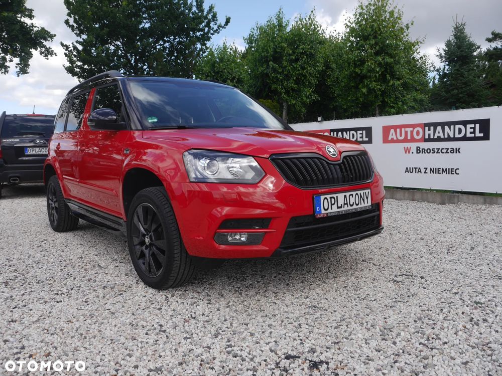 Skoda Yeti 2.0 TDI Monte Carlo Green tec