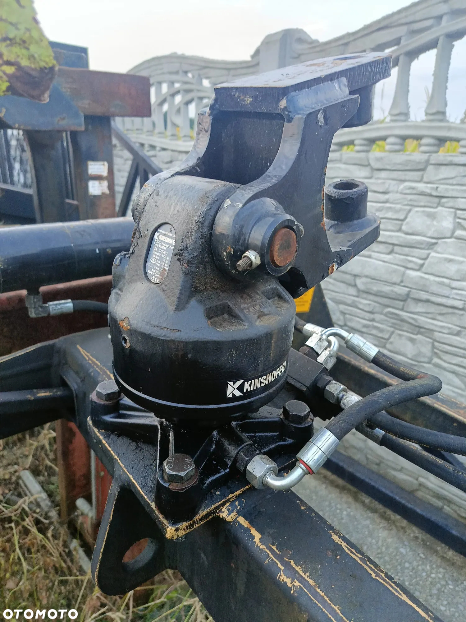 Rotator KINSHOFER 4500 kg hds dźwig żuraw koparka chwytak do drewna - 3
