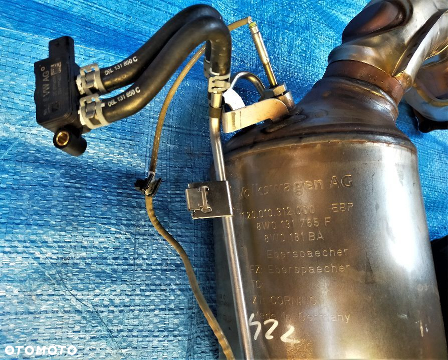 Filtr DPF Katalizator AUDI A4 B9 A5 8W A6 C8 2.0TFSI 8W0131765F - 2