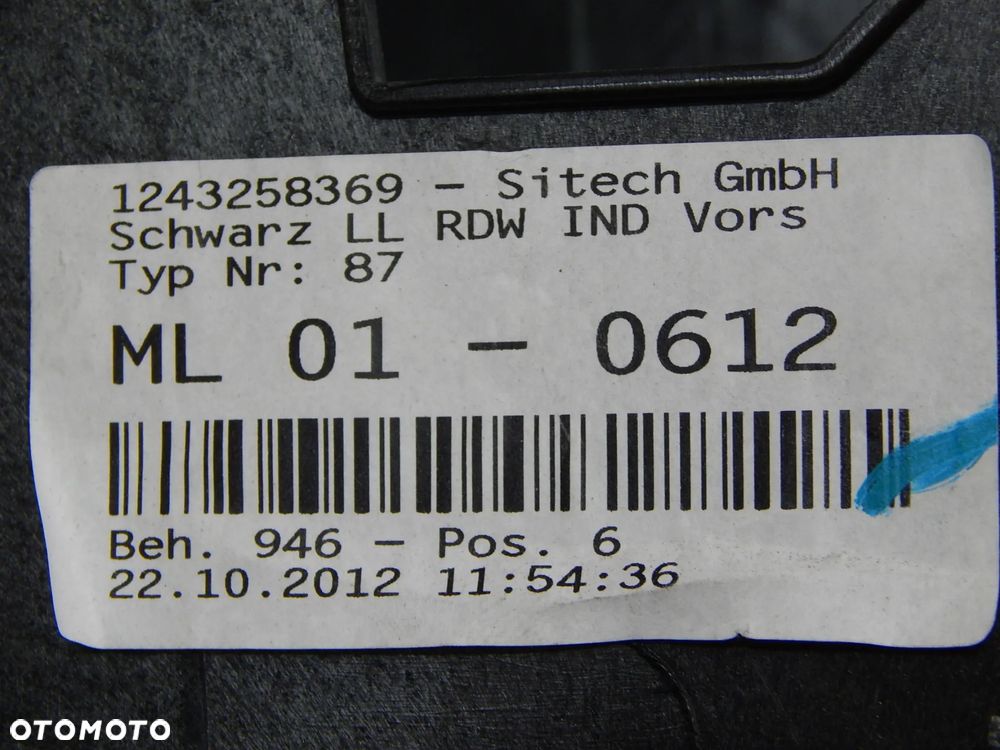 Deska rozdzielcza kokpit konsola pas bezp airbag VW Passat B7 10-15  Łuków części - 7