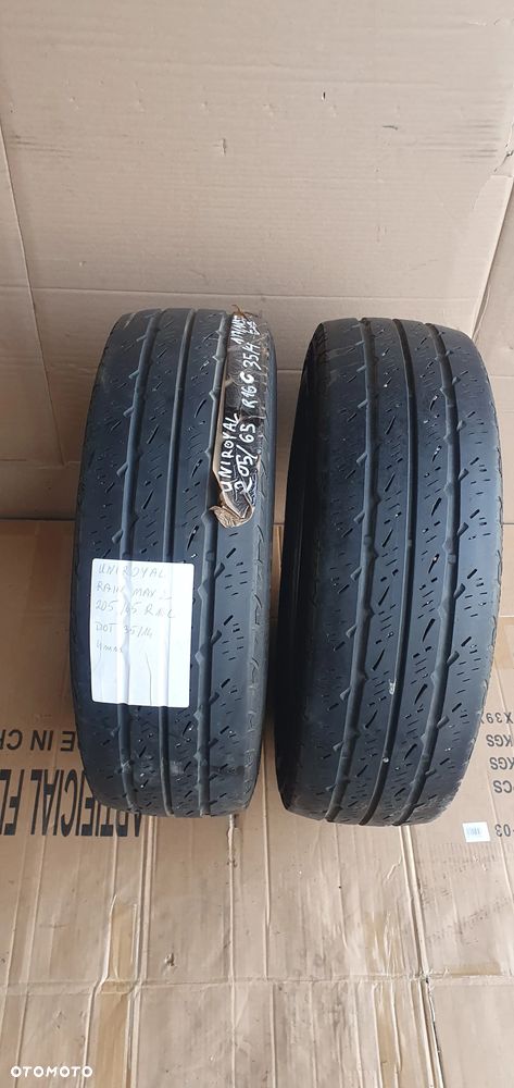 2x Opona Uniroyal Rain Max 2 205/65 R16C 4mm 3514 - 1