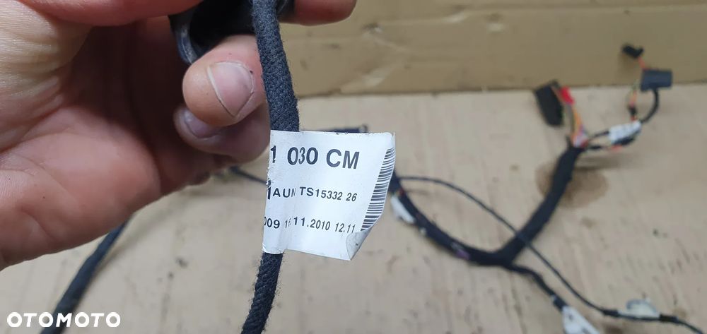 Wiązka instalacja drzwi prawy przód Audi A6 C6 4F1971030CM - 4