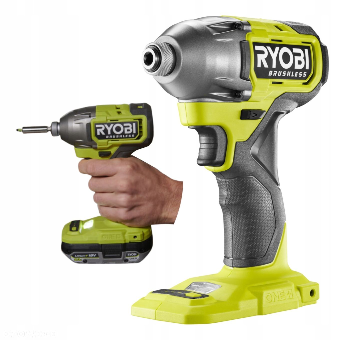RYOBI WKRĘTARKA UDAROWA ZAKRĘTARKA 300Nm BEZSZCZOTKOWA 18V ONE RID18BL-0 - 1