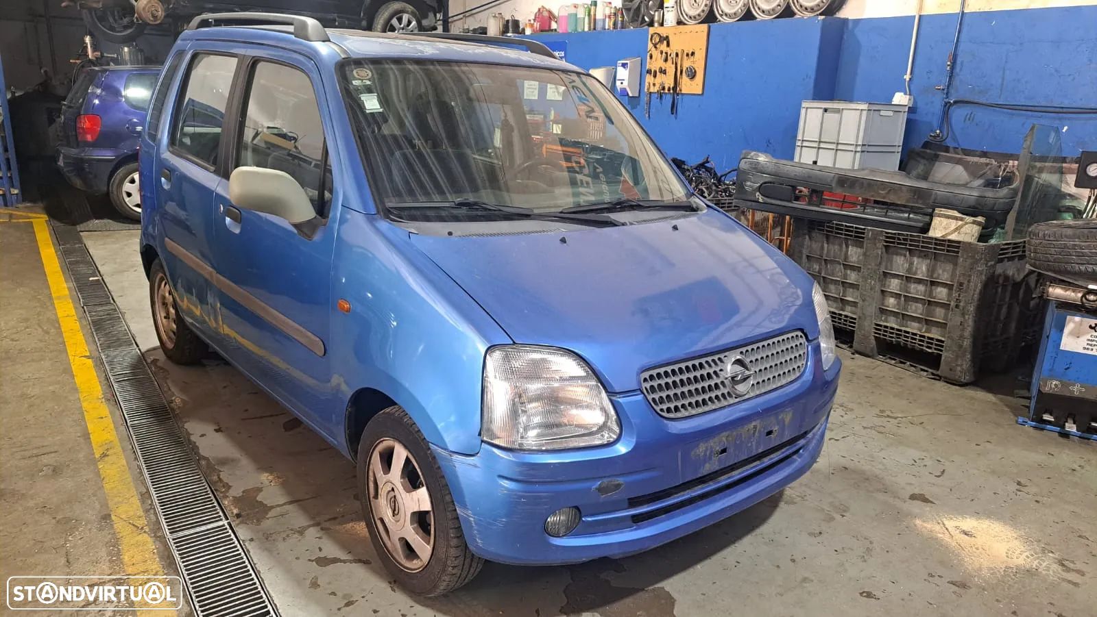 OPEL AGILA 1.2 GASOLINA PARA PEÇAS - 1
