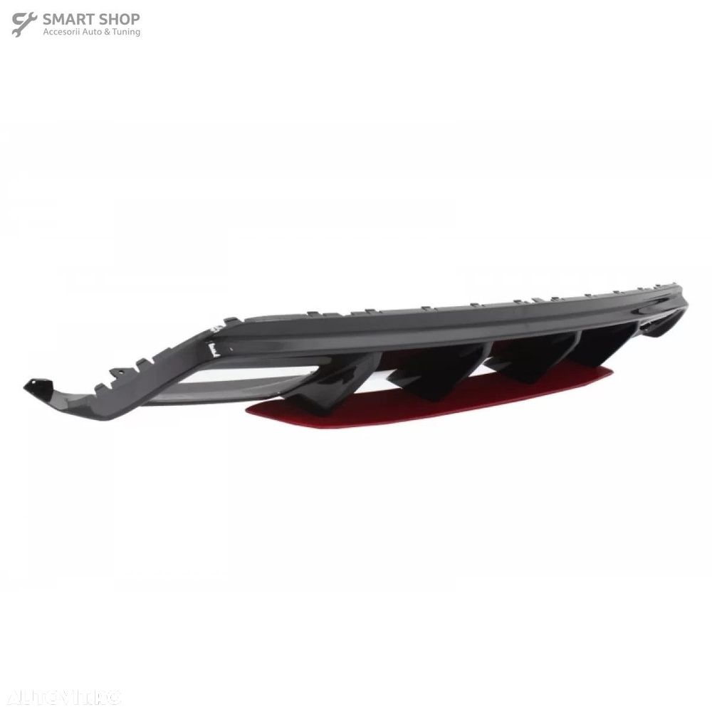 Difuzor Bara Spate cu Ornamente Mercedes A-Class W176 Facelift (2015-2 - 5
