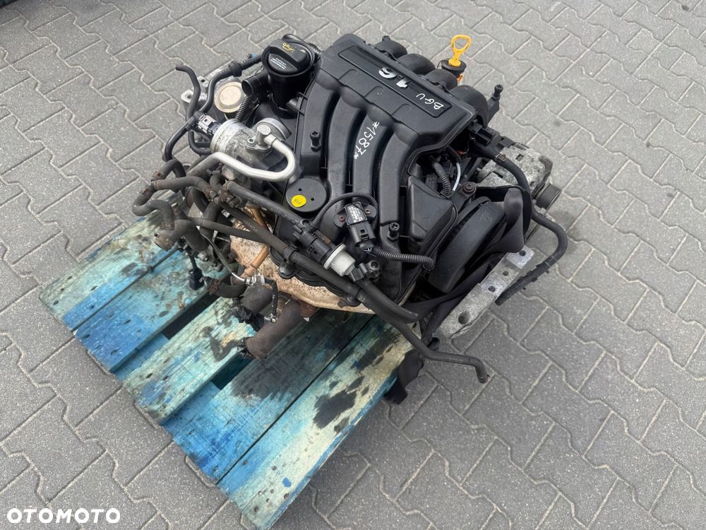 SILNIK KOMPLETNY 1.6 8V BGU SKRZYNIA BIEGÓW FZT VW GOLF V 2008 - 2
