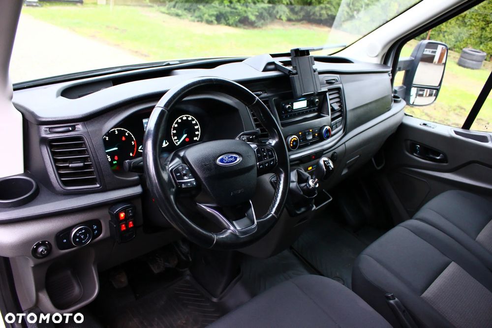 Ford TRANSIT BRYGADÓWKA 2.0 TDCI 130KM 7 OSÓB PAKA PLANDEKA OŚWIETLENIE ROBOCZE - 15