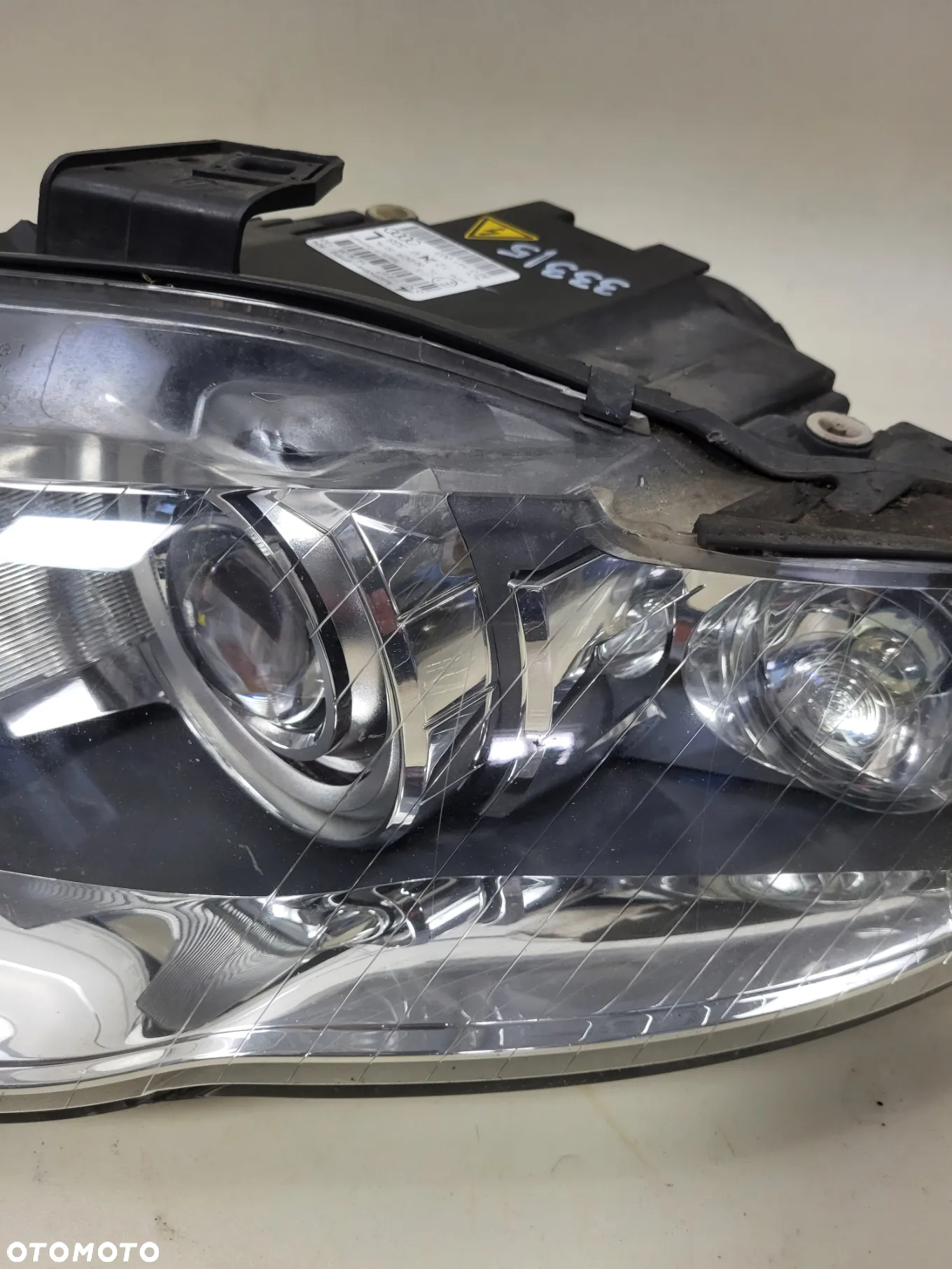 AUDI A4 B7 04-08 BI-XENON NIE SKRĘTNY S-LINE PRZEDNIA LAMPA BI XENON LEWA EU - 3