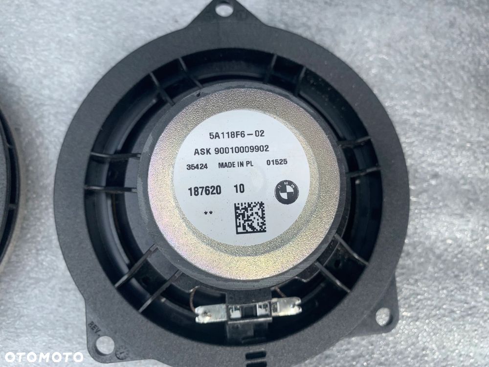 GŁOŚNIKI DRZWI NISKOTONOWE ŚREDNIOTONOWE BMW 5 G60 G61 KOMPLET - 12