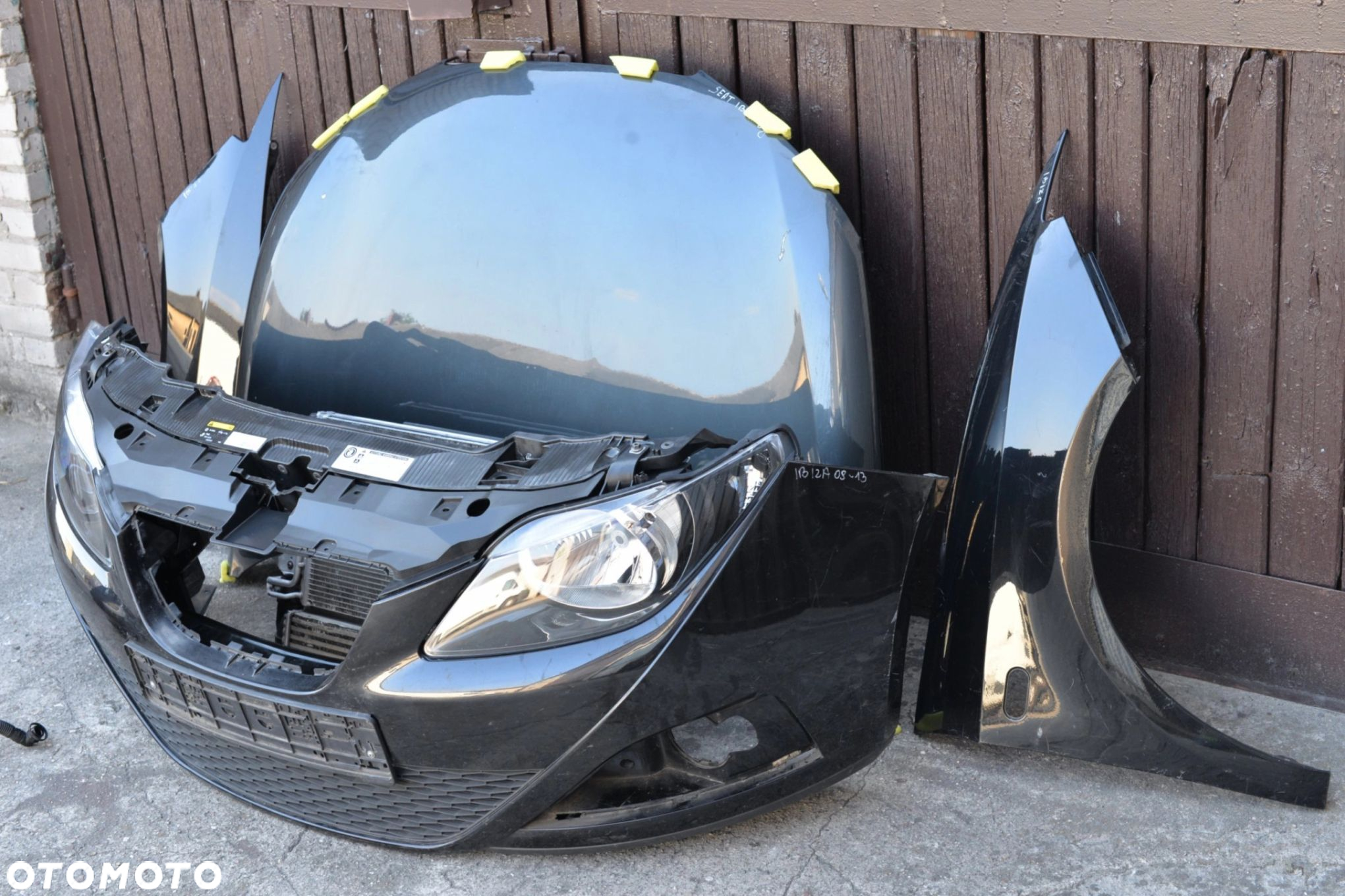 MASKA ZDERZAK GRILL BŁOTNIK LAMPA H7 XENON PAS BELKA SEAT IBIZA 6J 08- - 3