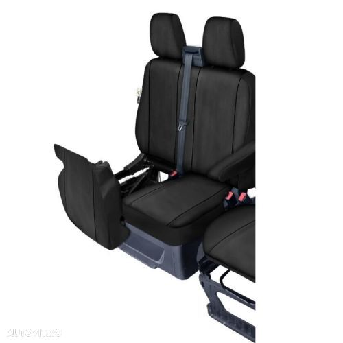 Set huse scaun tailormade Ford Transit Custom 1+2, imitatie din piele - 2